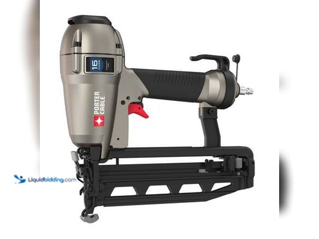 Lot 49-5581781 - Porter-Cable Pneumatic 16-Gauge 2-1/2 in. Nailer Kit Model # FN250C USED. UNABLE TO TEST. CASE INCLU...