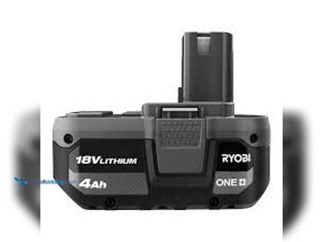 Lot 49-5475691 - RYOBI ONE+ 18V 4.0 Ah Lithium-Ion Battery. Model # PBP005. Unused