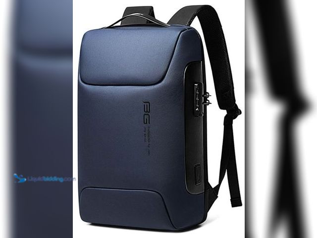 Lot 49-5436677 - Laptop Backpack Business Anti-Theft Daypacks Travel Large Backpack with USB Charging Port Waterproof...