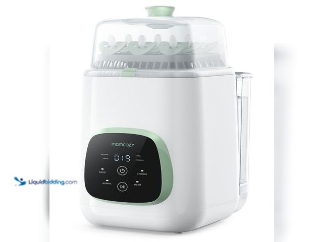 Lot 49-3481759 - Momcozy KleanPal Pro Baby Bottle Washer, Sterilizer & Dryer - All-in-One Cleaning Machine for Bottle...