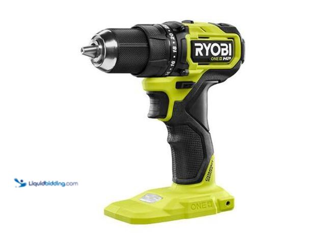 Lot 49-5544670 - Ryobi ONE+ HP 18V Brushless Cordless Compact 1/2 in. Drill/Driver (Tool Only). Model # PSBDD02B. Unu...