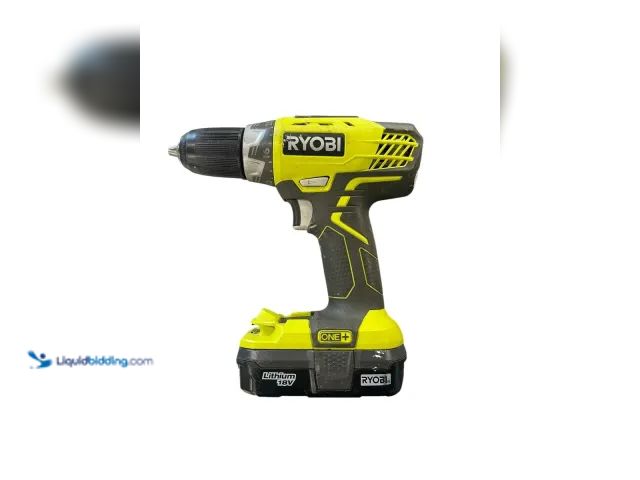Lot 49-1576908 - RYOBI 18V 1/2" Brushless Drill/Driver (Tool Only) Model #P208B, Used  Ref#AHDSB0205
