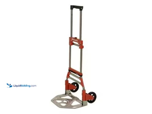 Lot 49-2022519 - Milwaukee 150 lbs. Convertible Fold-Up Steel Hand Truck with One 60 in. Bungee Cord, Model # 73777, ...