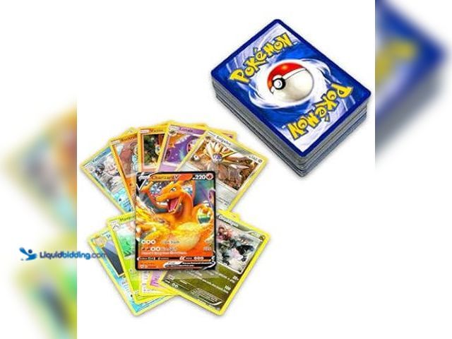 Lot 49-910434 - Pokemon Mystery Box Includes 50+ cards, at least 2 ex, V or Vmax. Each box contains a mix of common,...