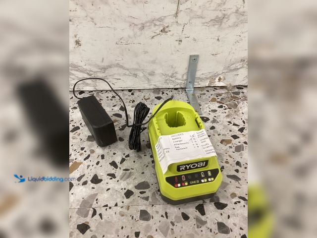 Lot 49-5452293 - RYOBI
ONE+ 18V Lithium-Ion Charger Model # PCG002 Item is unused, includes cord.