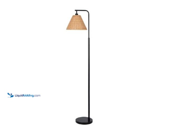 Lot 49-2022735 - Better Homes & Gardens Rattan Floor Lamp, Model # 3874462124, MSRP $89.00, Unused, Has attachments, ...