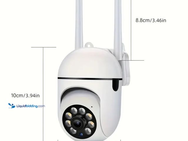 Lot 49-1805019 - New WiFi Smart Dome Security Cameras, (2 pcs).