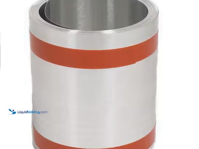Lot 49-2026210 - Amerimax Home Products 6 in. x 50 ft. Aluminum Roll Valley Flashing, Model # 68006. MSRP: $34.78.  U...