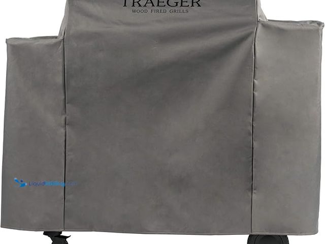Lot 49-1518165 - Traeger Grills BAC513 Full-Length Grill Cover Grill Accessory - Ironwood Model #885, New  Ref#HDPA06...