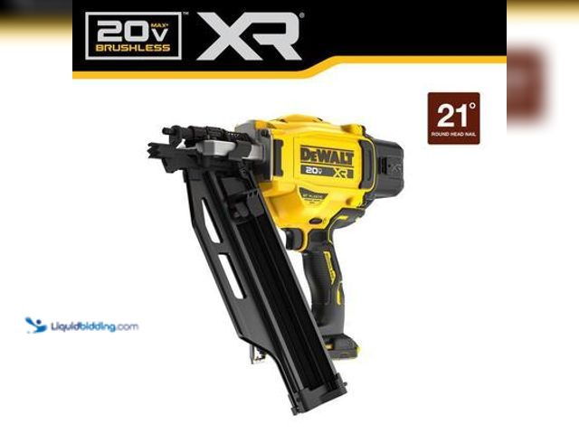 Lot 49-5545300 - DEWALT 20-Volt 21° Cordless Framing Nailer (Tool-Only) Model # DCN920B Unused.