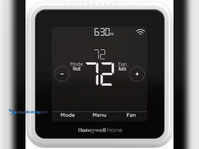 Lot 49-1573096 - Lot of (2) T5 7-Day Smart Wi-Fi Thermostat with Geofence Technology and Auto Changeover, Energy Star...