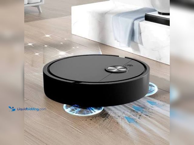 Lot 49-5545620 - Round Robotic Smart Floor Vacuum, Unused