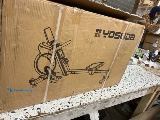 Lot 49-5485770 - Yosuda Rowing Machine. Model #H-181. Unused with hardware.