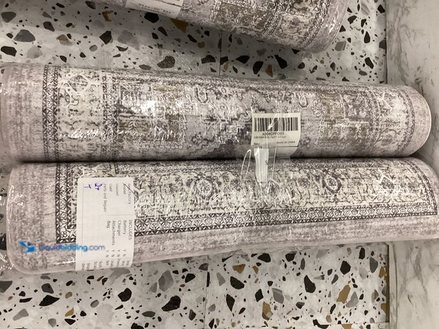 Lot 49-5414864 - QTY 2 - LEEVAN Kitchen Runner Rug, Washable Grey Kitchen Floor Mat Non Slip, Absorbent Resist Hallwa...