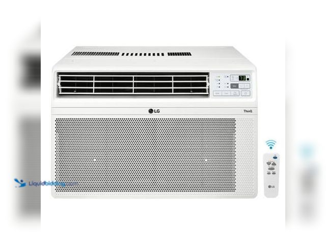 Lot 49-5548908 - LG 12,000 BTU 115-Volt Window Air Conditioner Unit Cools 550 sq. ft. with Wi-Fi, Remote, Dehumidifie...