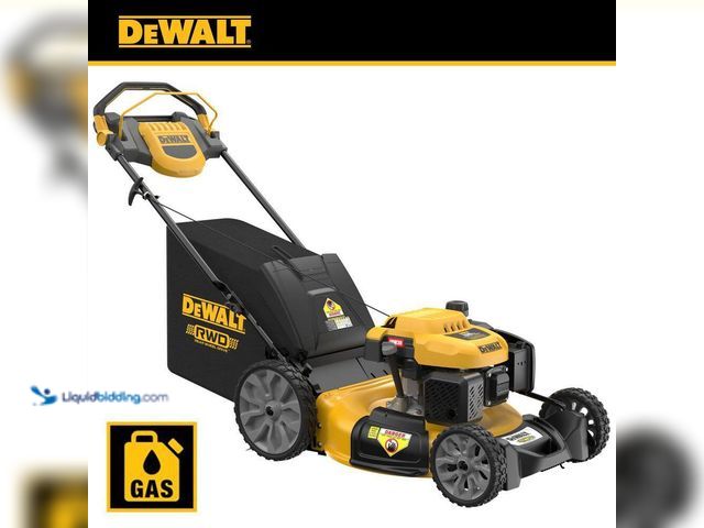 Lot 49-5541727 - 21 in. 196cc E-GOV Engine 3-in-1 Gas RWD Self-Propelled Lawn Mower with High Rear Wheels (has compre...