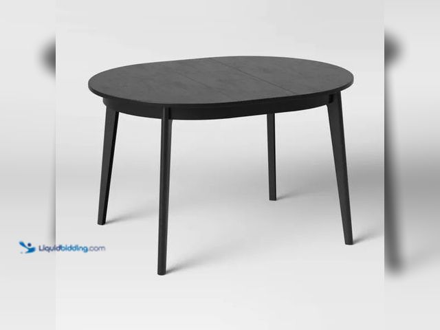 Lot 49-5421429 - Astrid Mid-Century Round Extendable Dining Table - Threshold™ Used