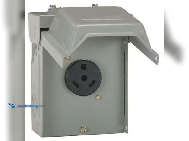 Lot 49-1569053 - Midwest Electric Products 30 Amp Temporary RV Load Center Power Outlet, Model # U013P, Unused.  Ref#...