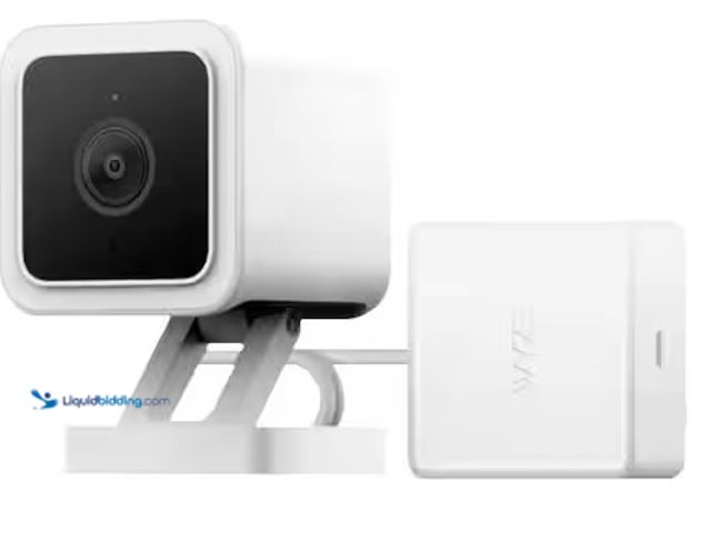 Lot 49-3639372 - Wyze Wired Garage Door Controller Home Security Camera (Starter Bundle), Model: WCGDCB, New  Ref#PA0...