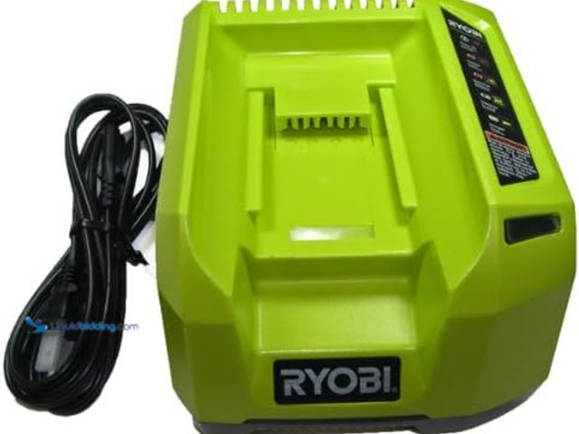 Lot 49-5545251 - Ryobi 40 Volt Lithium-ion Charger model: B00C2BU398 unused. Unable to test