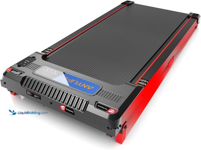 Lot 49-5484483 - Anylife Walking Pad Treadmill, Under Desk Treadmill for Home Office 480D-A Blue Used