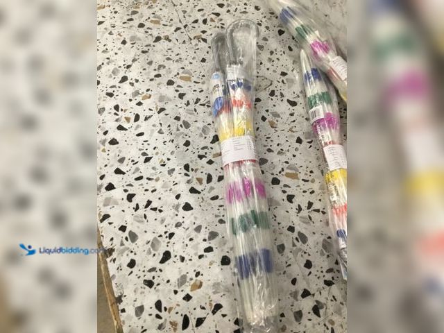 Lot 49-5478433 - Totes Colorful Clear Umbrellas Item is unused in a PK of 2.