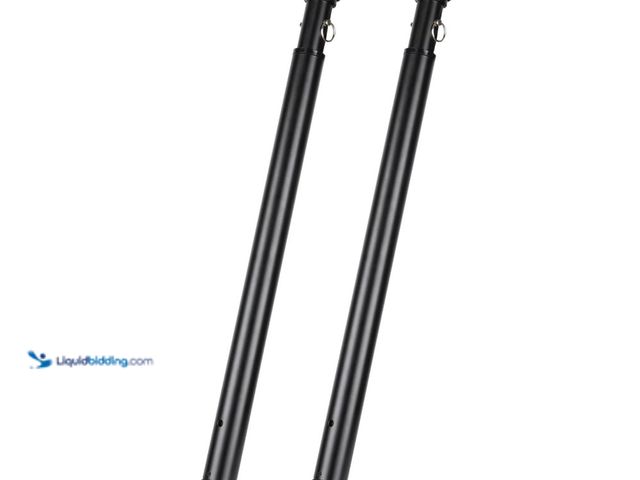 Lot 49-3430522 - (2-Pack) BRINKS Door Security Bar - Adjustable Brinks Door Security Bar for Travel, School, Dorm and...