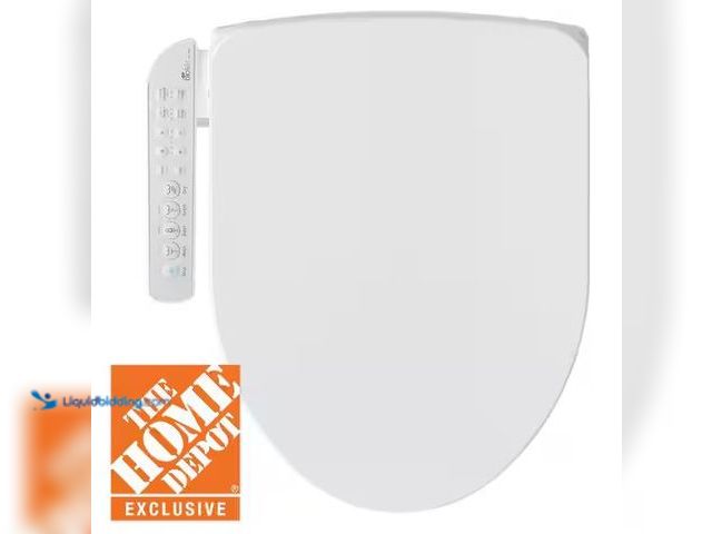 Lot 49-5478503 - BIO BIDET
HD-7000 Electric Bidet Seat for Round Toilets in White with Fusion Heating Technology Int...