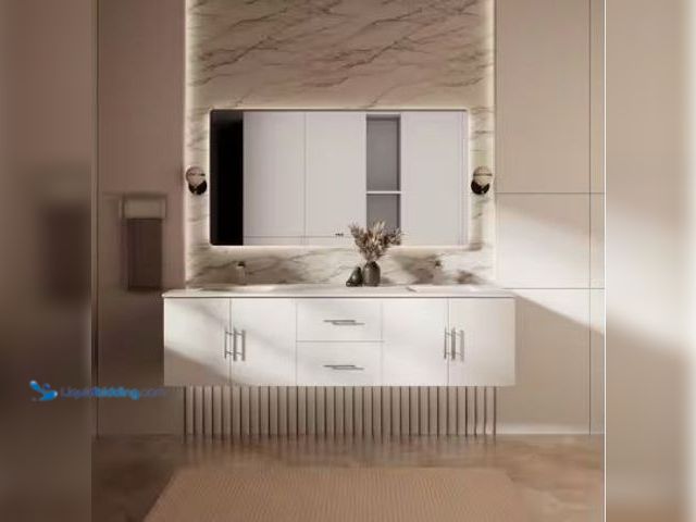 Lot 49-1517303 - Lexora
Geneva 72 in. W x 22 in. D Glossy White Double Bath Vanity and Cultured Marble Top Internet ...