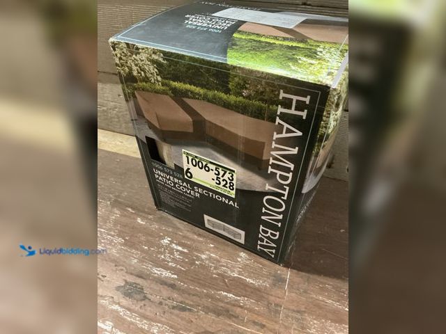 Lot 49-5484557 - Hampton Bay Universal Sectional Patio Cover Beige/Brown 1006 573 528 Unused