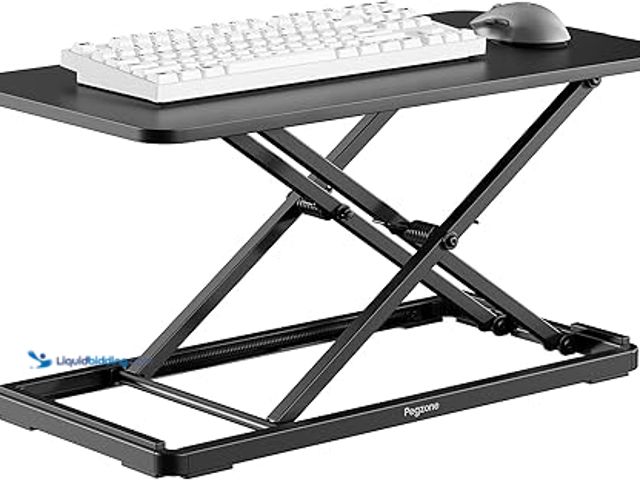 Lot 49-3600447 - Keyboard and Mouse Riser, 24" x 12" Ergonomic Keyboard Riser, Height Adjustable keyboard stand for d...