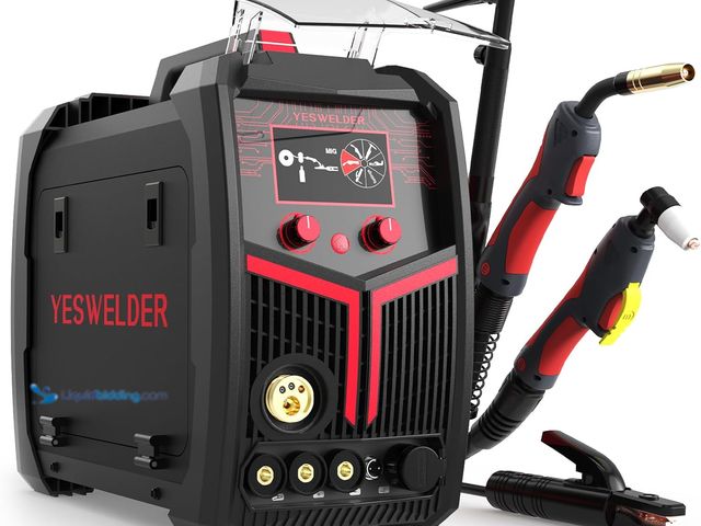 Lot 49-5410848 - YESWELDER Plasma Cutter Welder Combo Gas MIG/Gasless MIG/Lift TIG/Stick/CUT 5 in 1 Welding Machine F...