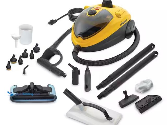 Lot 49-1631269 - Wagner 915e Multi-Purpose On-Demand Steam Corded Cleaner and Wallpaper Remover, Model # 2494184, Sli...