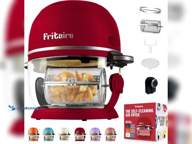 Lot 49-5453216 - Non Toxic Air Fryer™ - Glass AirFryer 5 Quart w/ 360 Visibility, Self-Cleaning, 400F Vortex Air Frye...