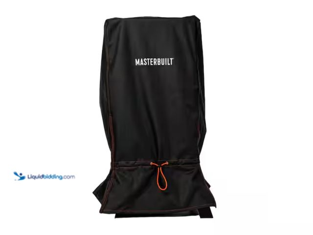 Lot 49-2000457 - Masterbuilt Small Universal Smoker Cover, Universal, Designed to fit 30-inch vertical smokers, Model...