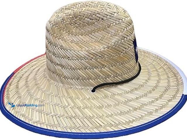 Lot 49-3536921 - QTY 2 - Texas Handcrafted Straw Hat Sun Protection. New.