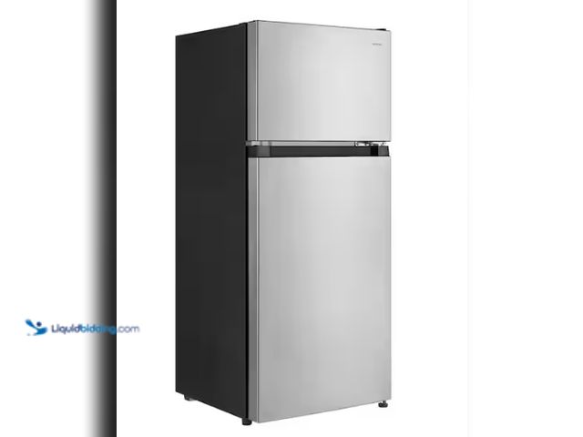 Lot 49-2020657 - PARTS AND REPAIR Lot of Vissani 4.5 cu. ft. 2-Door Mini Refrigerator in Platinum Steel with Freezer,...