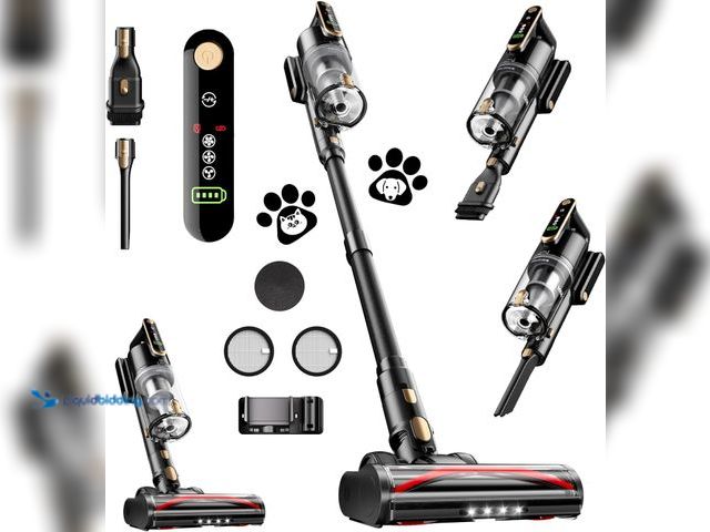Lot 49-5437906 - Cordless Vacuum Cleaner, 45Kpa 50 Mins Runtime Self-Standing Stick Vacuum Cleaners for Home, Powerfu...
