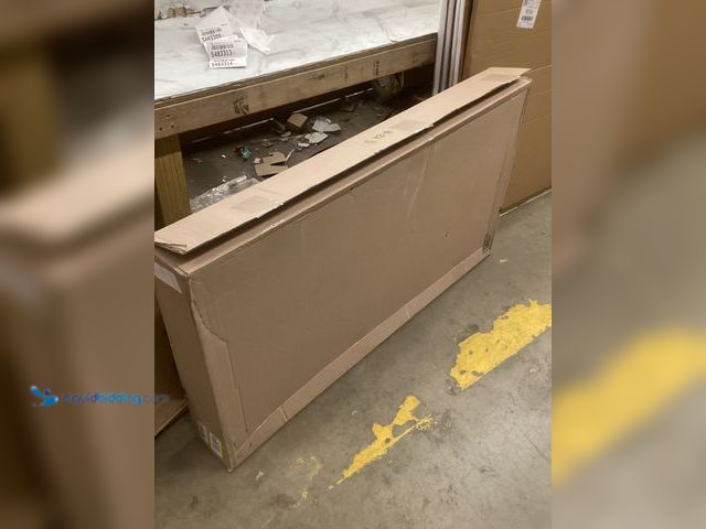 Lot 49-5483309 - 24" x 48" Blue and Grey  Canvas Wall Art. Unused