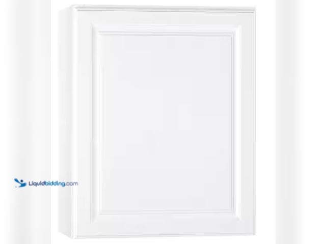 Lot 49-5545401 - Hampton Bay
Hampton 24 in. W x 12 in. D x 30 in. H Assembled Wall Kitchen Cabinet in Satin White, U...