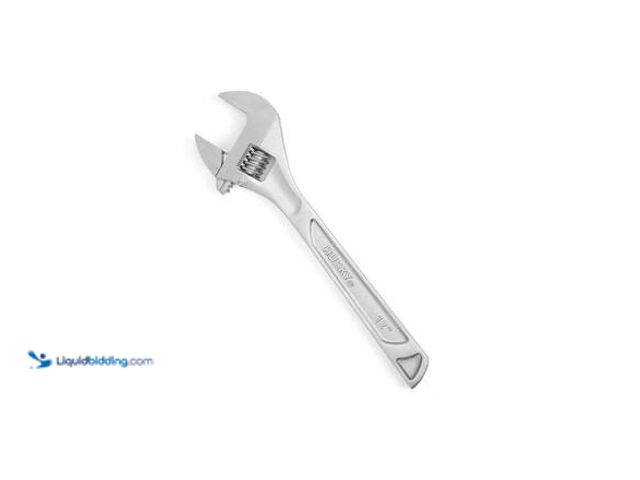 Lot 49-5546722 - Husky 12 in. Adjustable Wrench Model # 90130 New