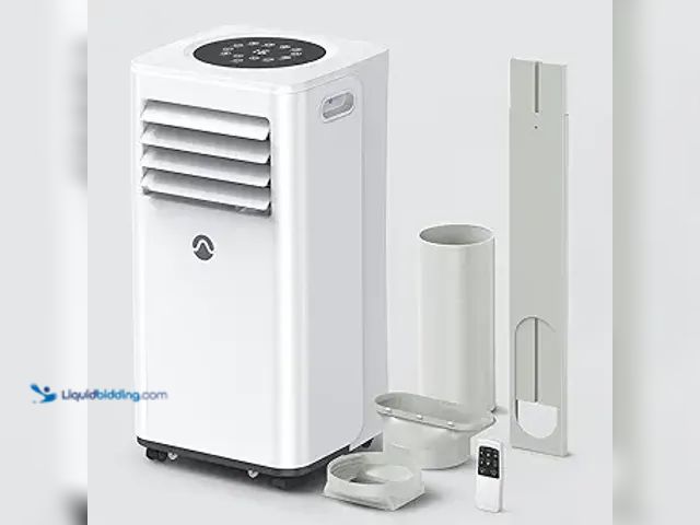 Lot 49-3462990 - Portable Air Conditioners, 10000 BTU Air Conditioner Portable for Room up to 450 Sq. Ft., 3-in-1 Por...