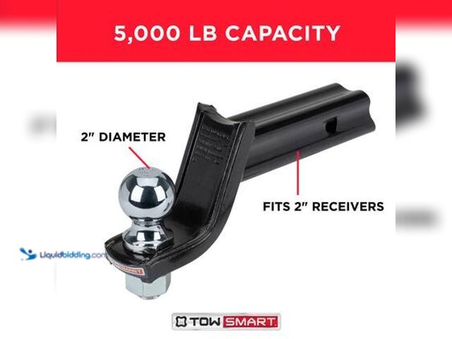 Lot 49-5544328 - TowSmart Class 3 5000 lb. "X" Mount Security Kit with 2 in. Ball. O KEY/LOCKING PIN. Model # 709 unu...