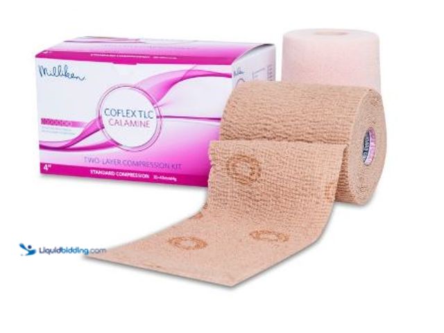 Lot 49-1577074 - CoFlex TLC Calamine 2 Layer Standard Compression Kit, No model #, Unused, Shipping Damage.   Ref#HDP...