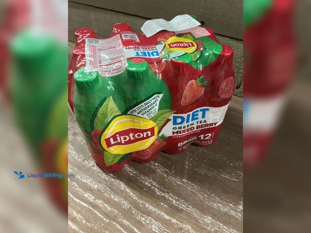 Lot 49-3539553 - Lipton Diet Mixed Berry Green Tea - 12pk/16.9 fl oz Bottles Unused