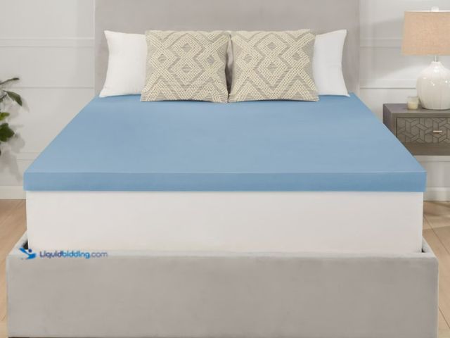 Lot 49-5543069 - Mainstays 3" Memory Foam Mattress Topper, Twin. Unused