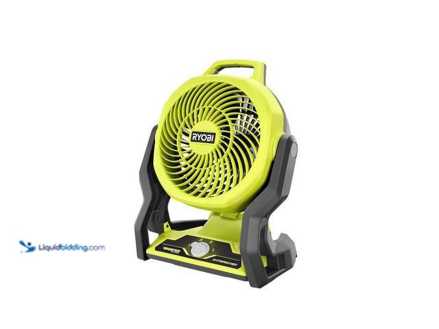 Lot 49-2004212 - RYOBI ONE+ 18V Cordless Hybrid WHISPER SERIES 7-1/2 in. Fan (Tool Only), Model # PCL811B, unused, no...