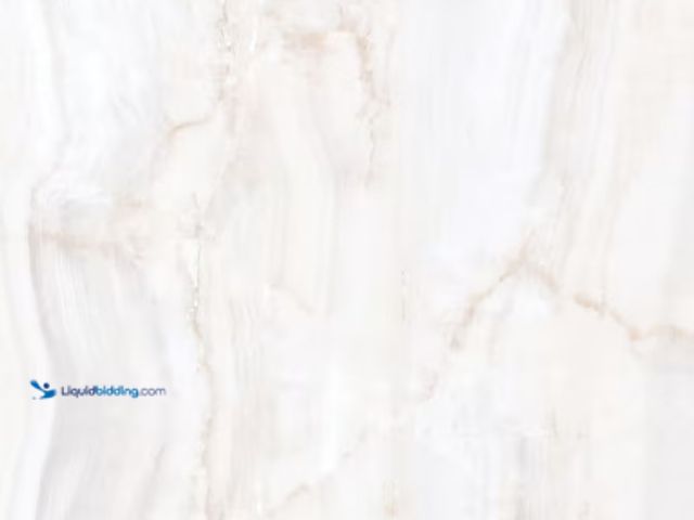 Lot 49-1547867 - Approx 64 Sq Ft, Bedrosians Magnifica 1948 48 in. x 48 in. Crystal Onyx Porcelain Marble Look Floor ...