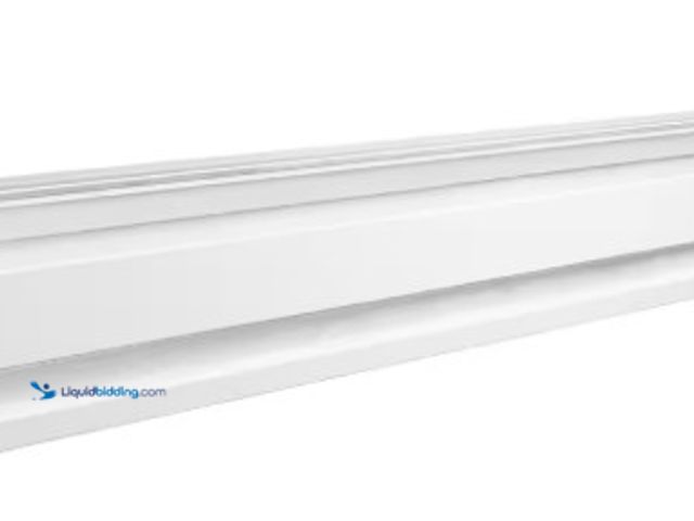 Lot 49-1516903 - Cadet 48 in. 240/208-volt 1,000/750-watt Electric Baseboard Heater in White, model #  4F1000W, new. ...