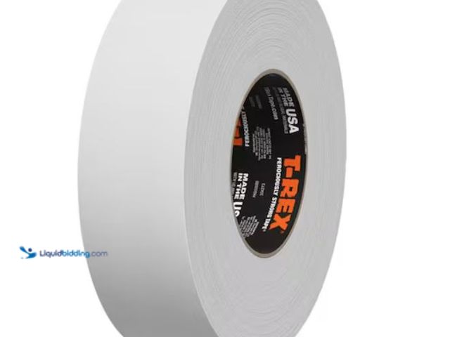 Lot 49-2006419 - Lot of (3) T-REX 1.88 in. x 50 yds. White Duct Tape, Model # 243032, Unused.  Ref#PA0727